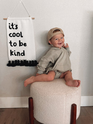Hoody Pocket Bubble Romper