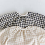 Checker Bubble Romper