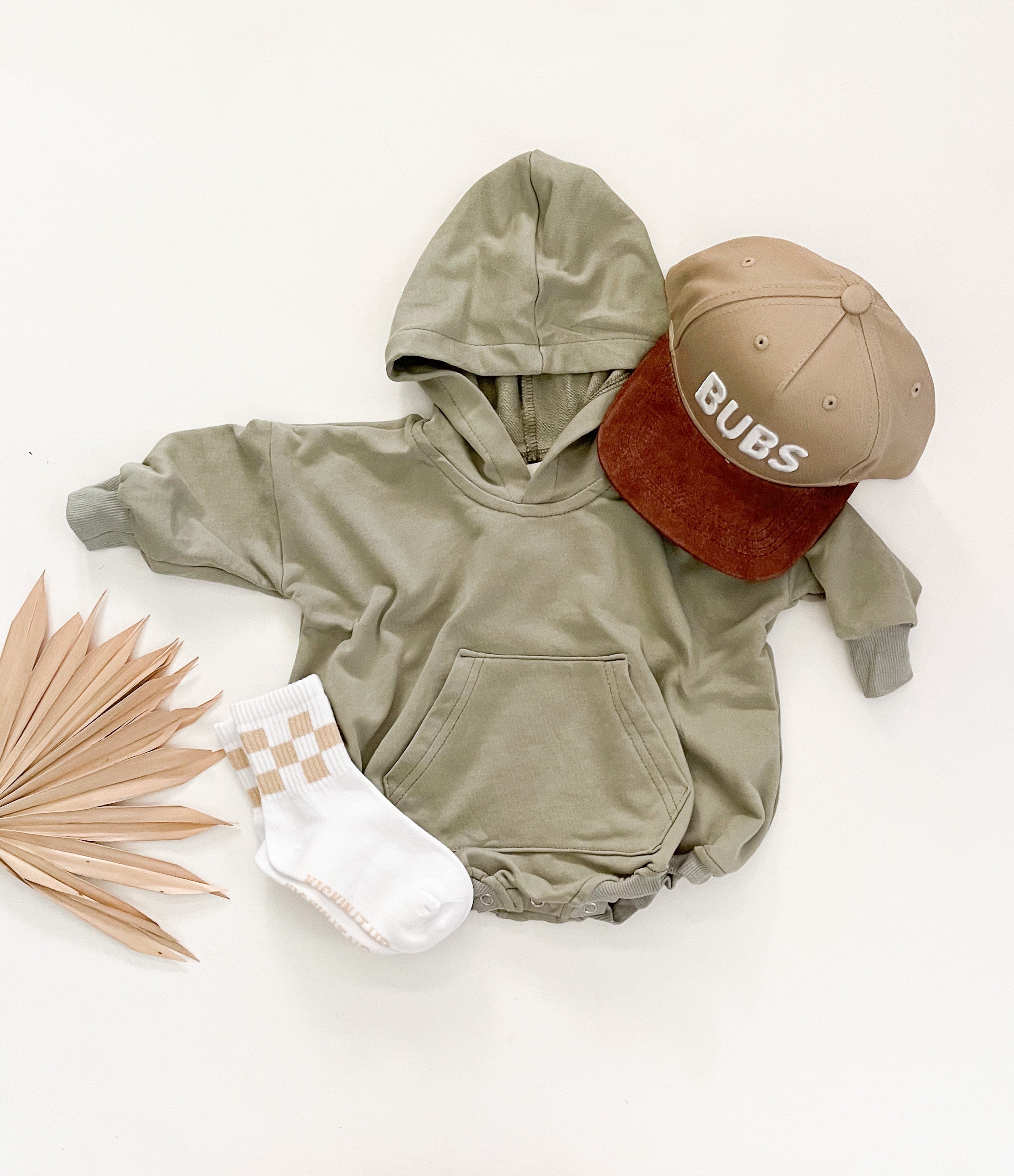 Hoody Pocket Bubble Romper