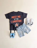 MEET ME AT THE CAMPFIRE Kid Tee