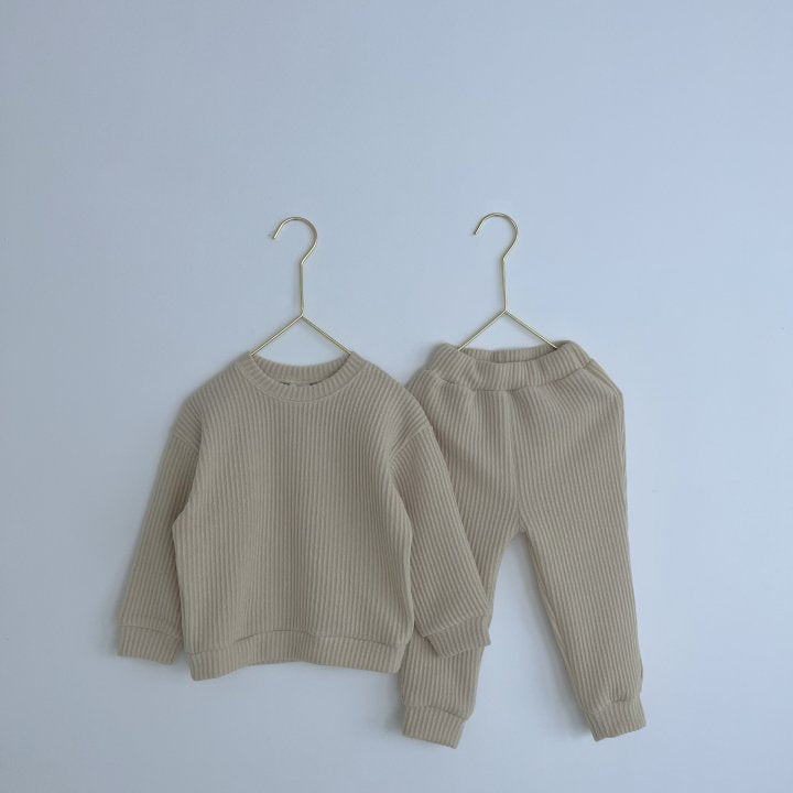 Ribbed Lounge Two-Piece Set