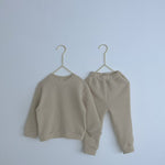 Ribbed Lounge Two-Piece Set