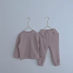 Ribbed Lounge Two-Piece Set