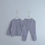 Ribbed Lounge Two-Piece Set