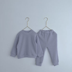 Ribbed Lounge Two-Piece Set