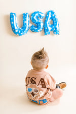 USA Eagle Tee Romper