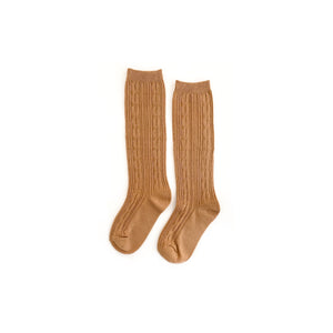 Biscotti Cable Knit Knee Highs
