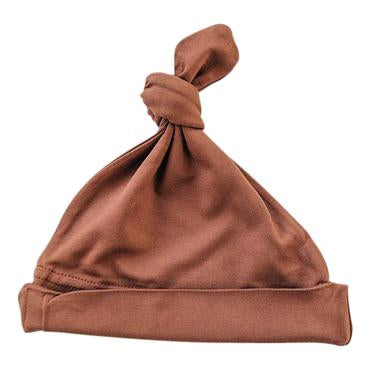Rust Newborn Knot Hat