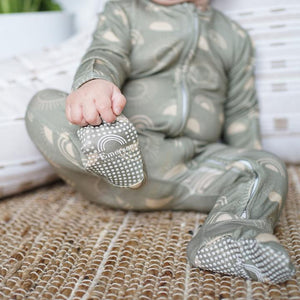Celestial Sun Bamboo Footie Pajama