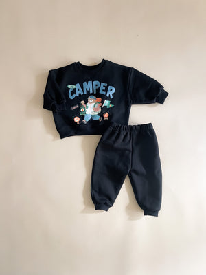 Camper Bear Two Piece Sweat Set