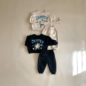 Camper Bear Two Piece Sweat Set
