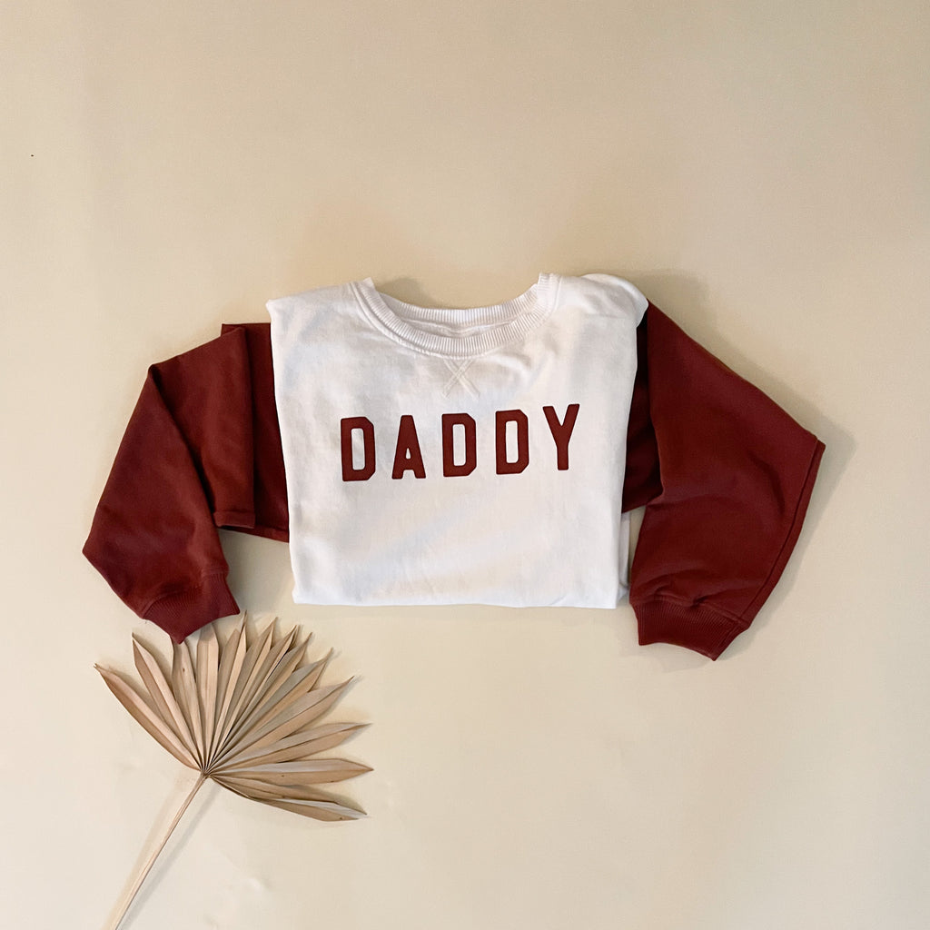 DADDY Contrast Pullover