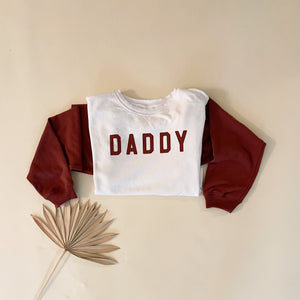 DADDY Contrast Pullover
