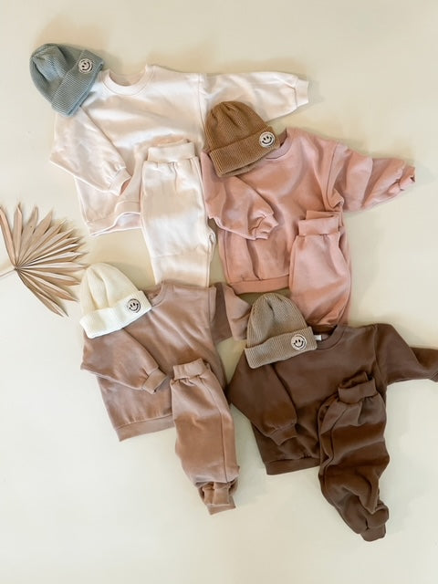 Fleece Basic Sweat Set