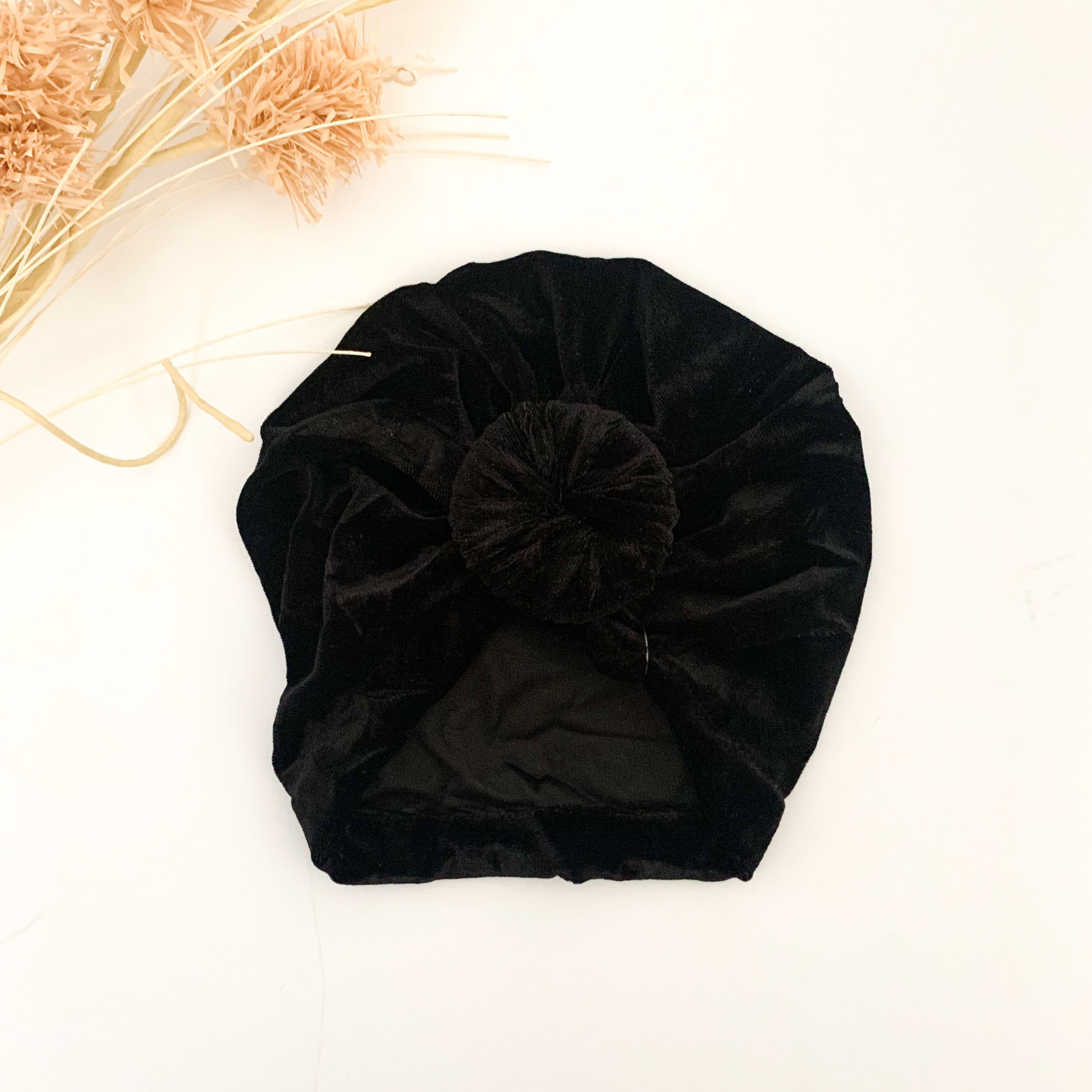 Velvet Toddler Knot Turbans