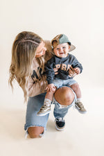Mama Puff Print Pullover