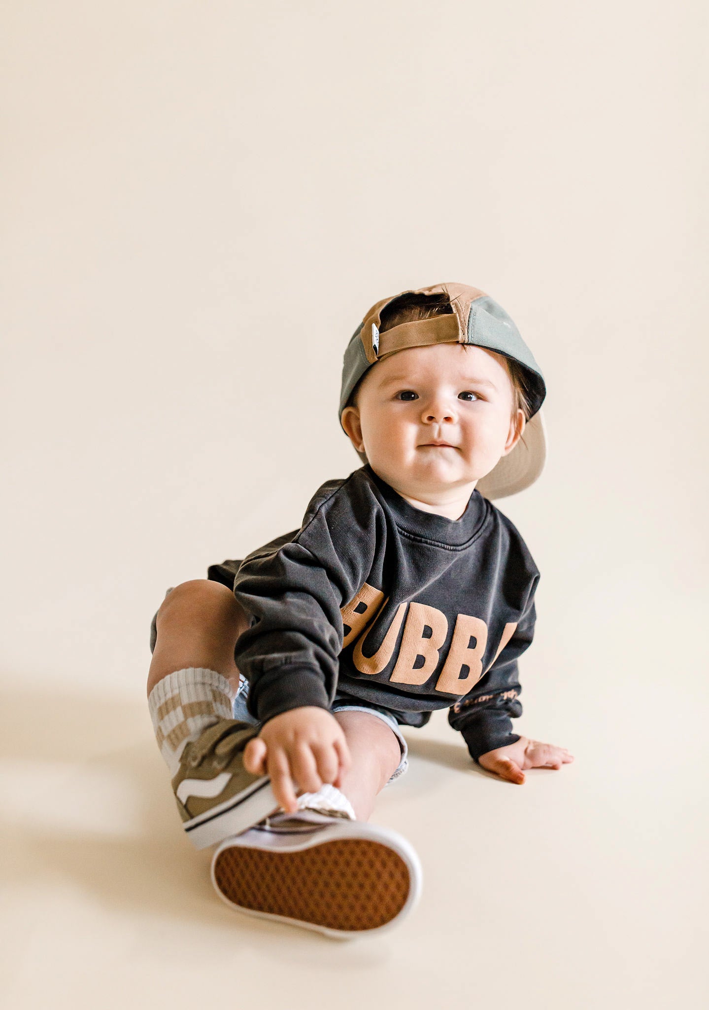 BUBBA Puff Print Pullover