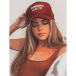 "Running Latte" Women Trucker Hat