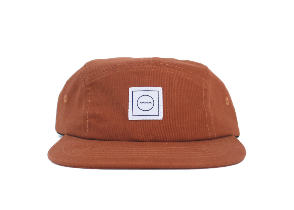 Rust Five-Panel Hat