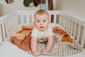 Wanderlust Muslin Swaddle