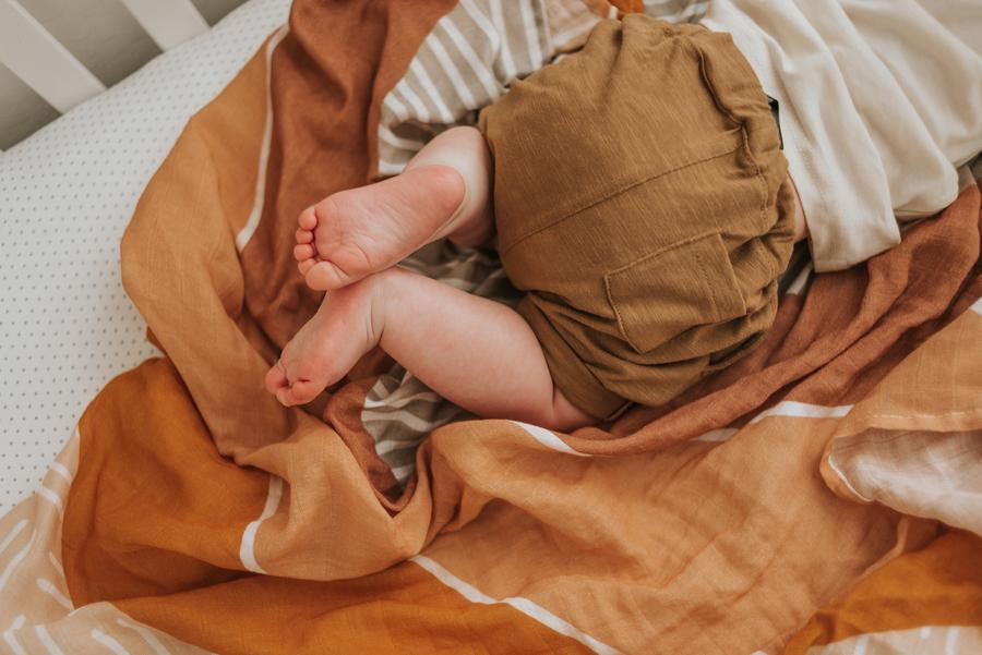 Wanderlust Muslin Swaddle