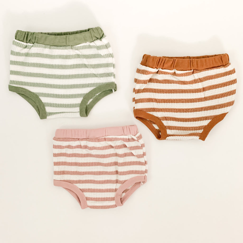 Striped Waffle Bloomers
