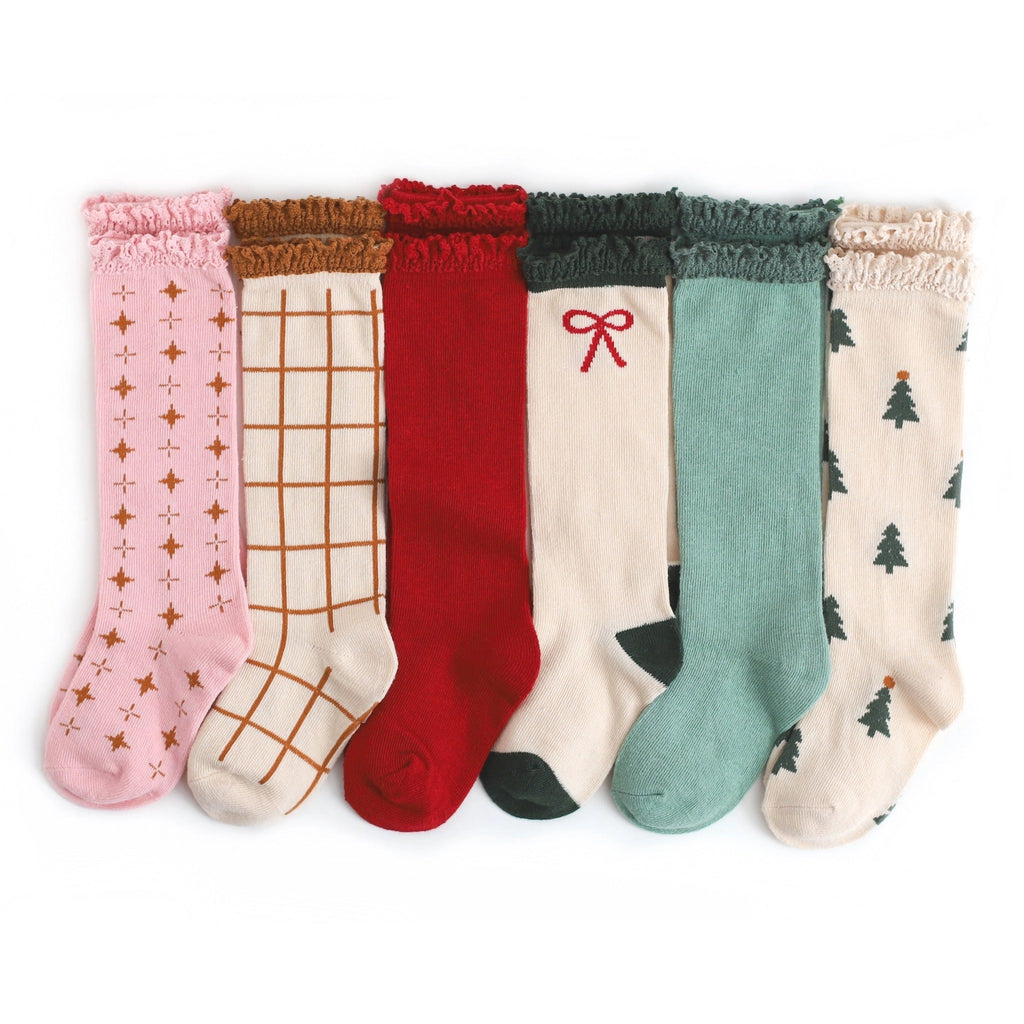 Cozy Christmas Knee High Sock Bundle